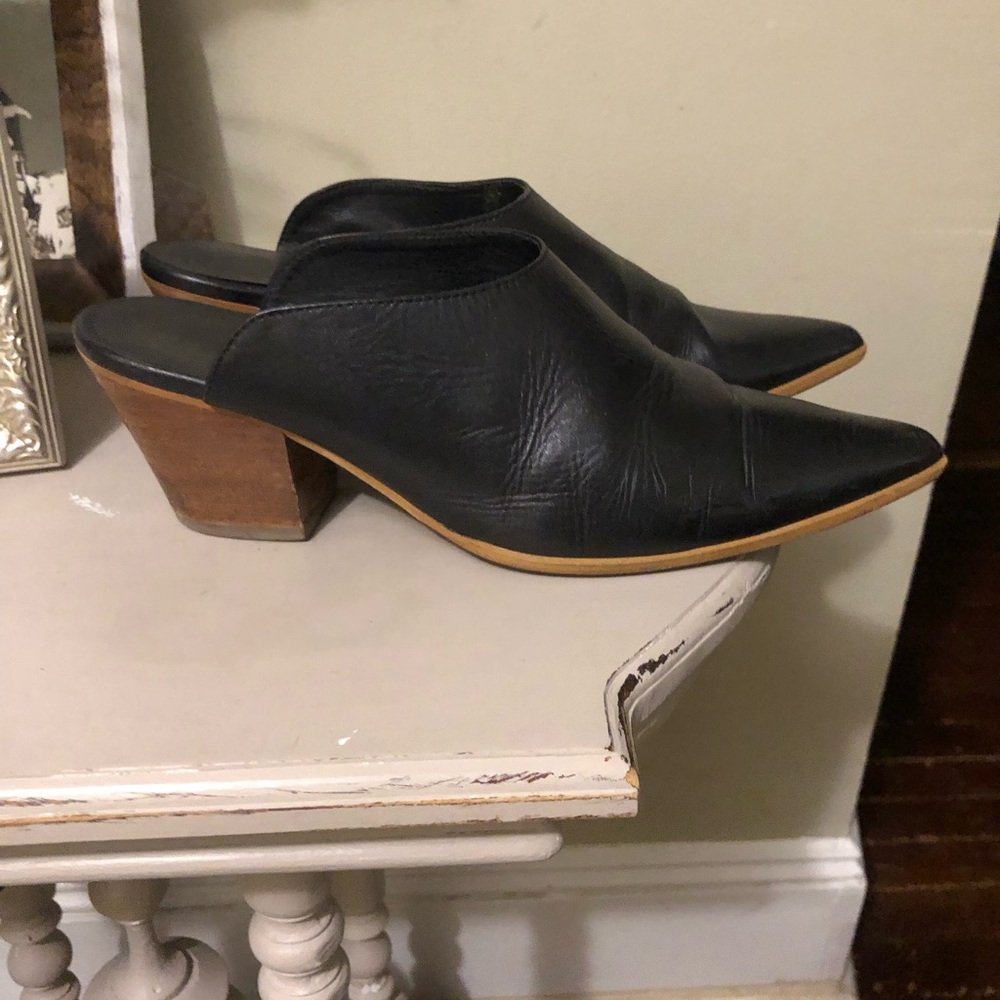 E8 by Miista Leather Mules Slides 41/9.5 - Picture 2 of 7